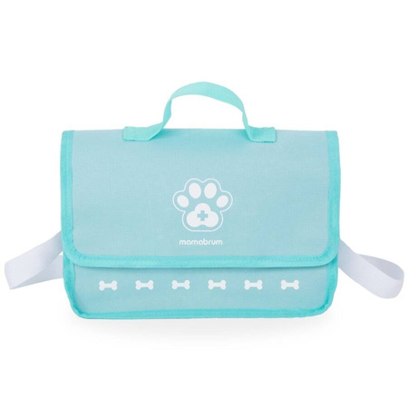 MAMABRUM Drewniany Zestaw Małego Weterynarza Torba + Akcesoria