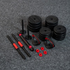 Sztangielki Regulowane Zestaw Hantle Kettlebell Sztanga Do Treningu 20 kg