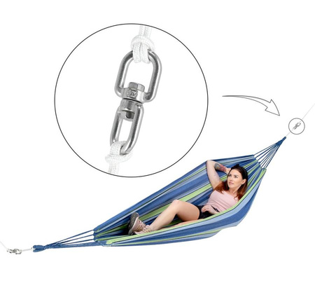 NILS Łącznik Obrotowy Stalowy Do Huśtawki Do 500 kg