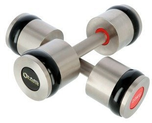 HMS Hantle Hantelki Ciężarki Chromowane 2x10 kg