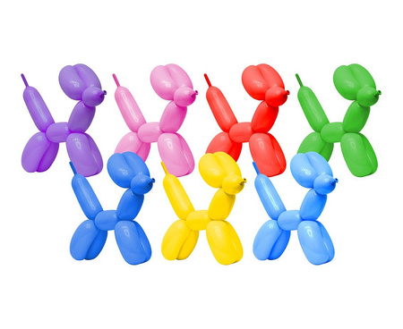 Balony Rurki Do Modelowania Dla Animatora Do Skręcania - 100 sztuk + Pompka