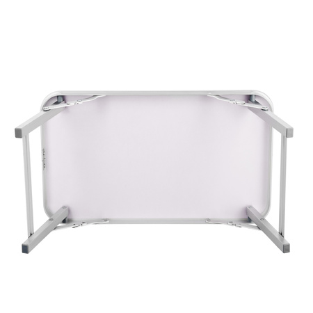 Stół Ogrodowy Plażowy Składany Turystyczny Niski Na Taras Szary NILS CAMP