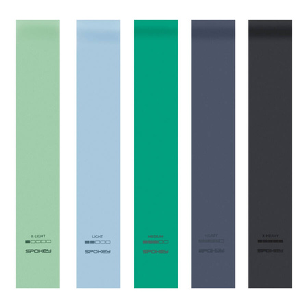 SPOKEY Zestaw Gum Taśm Do Ćwiczeń Fitness Crossfit