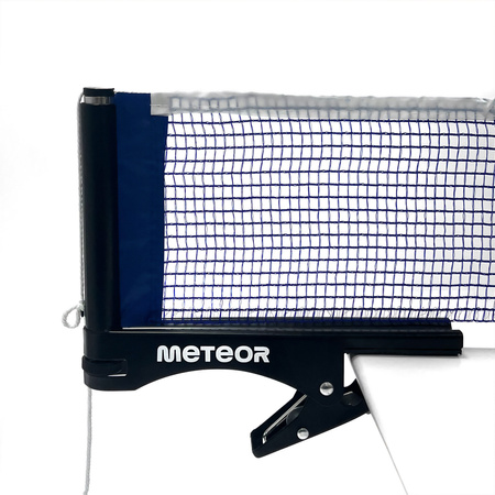 Siatka + Uchwyty Zestaw Do Tenisa Stołowego Ping Ponga METEOR CLIP