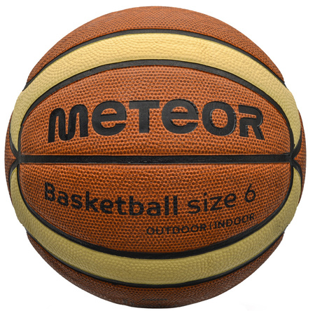 METEOR Piłka Do Koszykówki Kosza Treningowa Rekreacyjna Rozmiar 6