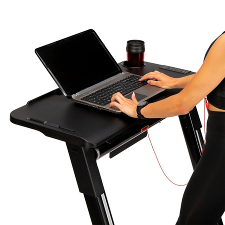 HMS Bieżnia Elektryczna Treningowa Ze Stolikiem