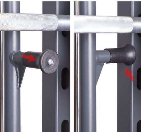 Uchwyt Do Wyciskania Nóg Stalowy Do Ćwiczeń Suwnicy Smitha Akcesorium HMS