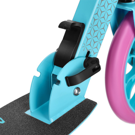 Hulajnoga Składana Miejska Duża Regulowana Koła Kauczukowe 200 mm NILS