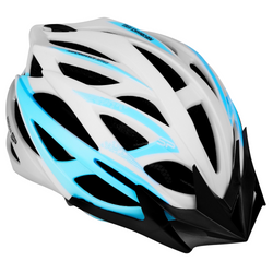 Kask Rowerowy Regulowany Z Daszkiem Damski MTB Wentylowany Ochronny In-mold