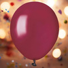 Balony Klasyczne Pastelowe Burgundowe Na Imprezę Przyjęcie 5" 100 szt.