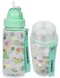 CASNO Bidon Butelka Ze Słomką Dla Dziecka 400 ml