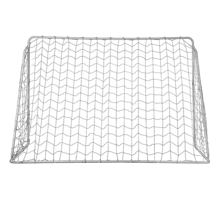 Bramki Piłkarskie 2 szt. Treningowe Z Siatką I Matą Do Celowania 240x150 cm