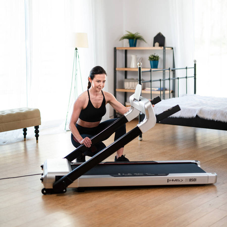 HMS Bieżnia Elektryczna Treningowa Składana 12 km/h ZWIFT KINOMAP