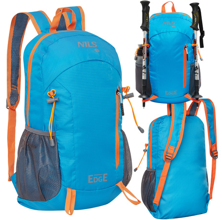 NILS Plecak Turystyczny Trekkingowy Sportowy Górski 22 L + Pokrowiec