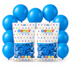 Balony Klasyczne Pastelowe Niebieskie Lateksowe Na Urodziny 12" 200 szt.