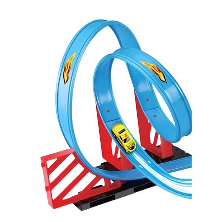 Tor Wyścigowy Samochodowy Inercyjny Dla Dzieci 350 cm + Autko TLD