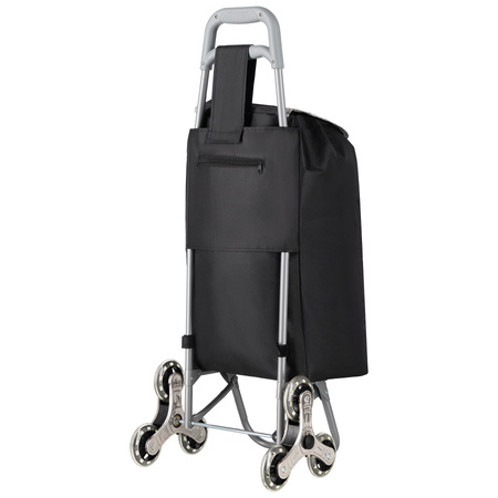 Wózek Na Zakupy Torba Zakupowa 40 L Składany Na Kółkach Schodowy Termiczny