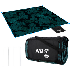 Koc Piknikowy Plażowy Wodoodporny Turystyczny Mata Z Izolacją 200x200 cm