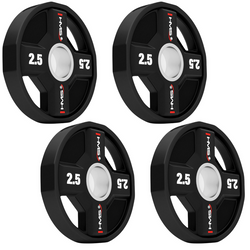 HMS Talerz Obciążenie Olimpijskie Na Gryf Sztangę Poliuretanowe 4 x 2,5 kg