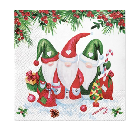 Kubeczki 250 ml + Talerzyki + Serwetki Zastawa Stołowa Na Święta Renifer