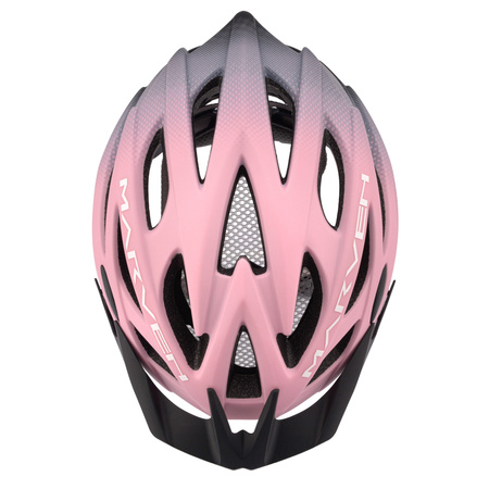 Kask Rowerowy Regulowany Szosowy Z Daszkiem METEOR Otwory Wentylacyjne	