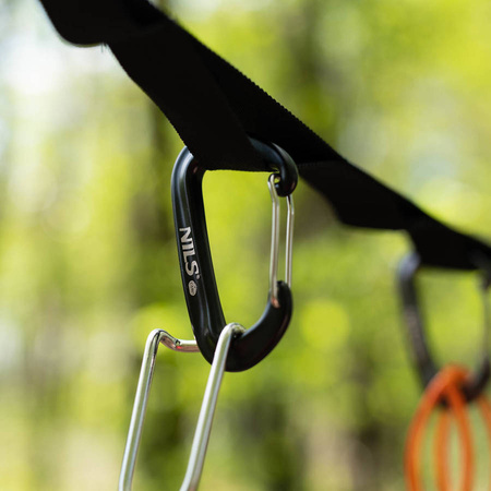 Karabińczyk Wspinaczkowy Turystyczny Wytrzymałość Do 1200 kg Nils Camp