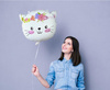 Balon Foliowy Kotek Na Imprezę Przyjęcie Urodziny Dla Dziecka 44x35 cm