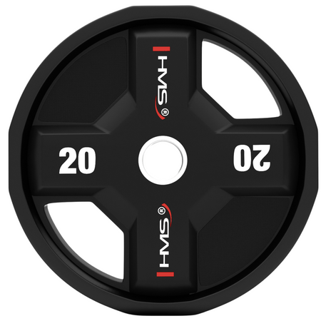 Talerz Obciążenie Olimpijskie Na Gryf Sztangę Poliuretanowe 20 kg HMS