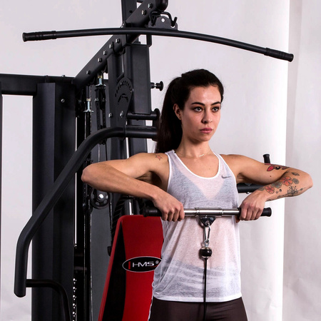 Uchwyt Drążek Krótki Prosty Do Atlasu Wyciągu Dolnego i Górnego Obrotowy