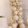 Balony Lateksowe Pastelowe Latte Na Urodziny Wesele Ślub 19" Zestaw 25 szt.