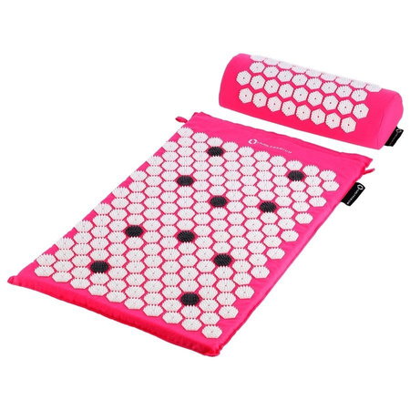Mata Do Akupresury Z Kolcami Masująca Pobudzająca Krążenie + Poduszka HMS