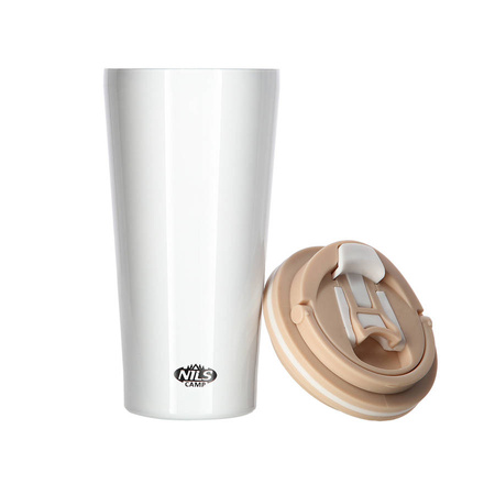 Kubek Termiczny Termos Turystyczny Stalowy Butelka Na Kawę Herbatę 500 ml