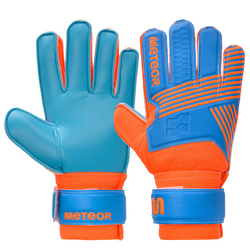 Rękawice Bramkarskie Piłkarskie Treningowe Dla Dziecka Na Rzep METEOR