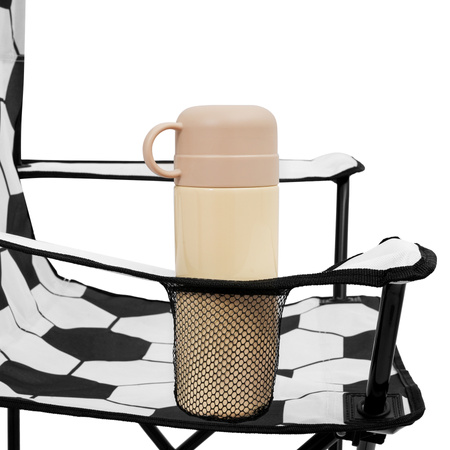 Krzesło Turystyczne Składane Kempingowe Plażowe Ogrodowe + Pokrowiec NILS