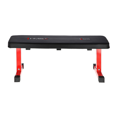 Ławka Prosta Treningowa Do Ćwiczeń Siłowych Pod Sztangę Do 140 kg HMS