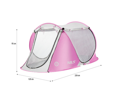 Namiot Plażowy Wodoodporny Samorozkładany + Filtr UV NILS