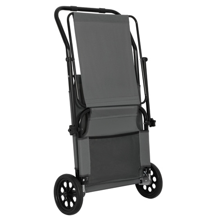 Leżak Ogrodowy Plażowy Składany Fotel Turystyczny Basenowy Do Ogrodu NILS