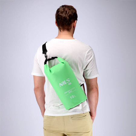 Worek Plecak Wodoodporny Wodoszczelny DRY BAG Żeglarski 10 L NILS CAMP