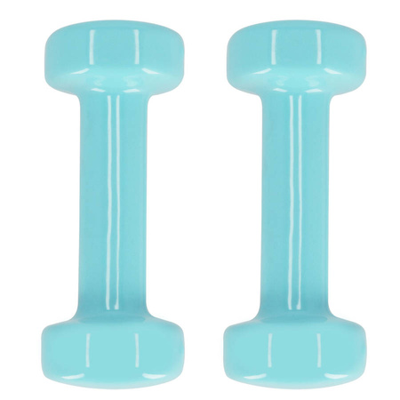 SPOKEY Hantle Hantelki Żeliwne Pokryte Winylem 2x1 kg