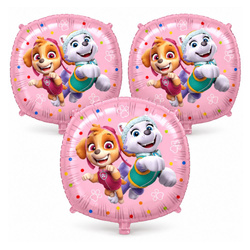 Balony Foliowe Dekoracyjne Ozdobne Imprezowe Na Urodziny PAW PATROL 3 szt.