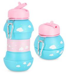 SPOKEY Butelka Sportowa Bidon Składany Dla Dzieci 520 ml