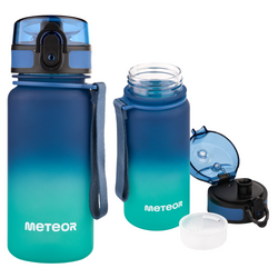 Butelka Sportowa Bidon Na Wodę Z Miarką Tritanowa Z Ustnikiem 350 ml METEOR