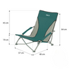 NILS Leżak Plażowy Ogrodowy Składany Fotel Turystyczny + Pokrowiec