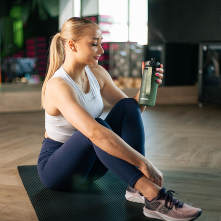 Butelka Sportowa Bidon Na Wodę Z Miarką Tritanowa Z Ustnikiem 650 ml METEOR