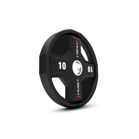 HMS Talerz Obciążenie Olimpijskie Na Gryf Sztangę Poliuretanowe 4 x 10 kg