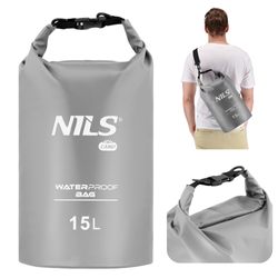 Worek Plecak Wodoodporny Wodoszczelny DRY BAG Żeglarski 15 L NILS CAMP
