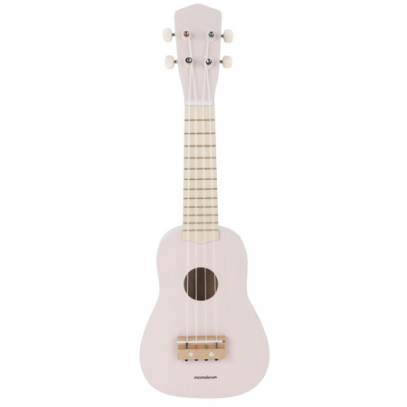 MAMABRUM Drewniana Gitara UKULELE Dla Dziecka 4 Struny