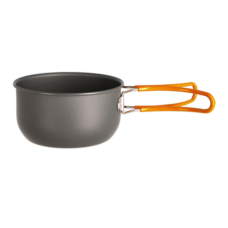 NILS Menażka Turystyczna Harcerska Wojskowa Garnek Z Przykrywką + Sztućce