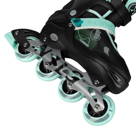 Rolki Regulowane Dziecięce Rekreacyjne Kauczukowe Kółka ABEC-7 Nils Extreme