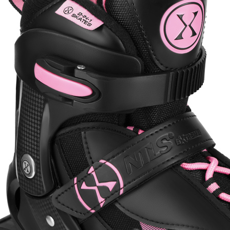 2w1 Łyżworolki Rolki Regulowane Rekreacyjne Łyżwy Hokejowe Dziecięce NILS